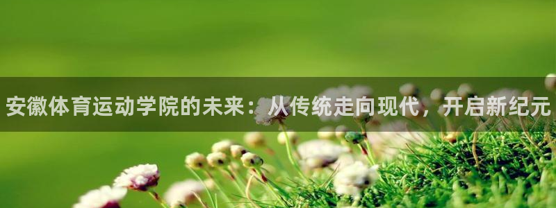 球速体育：安徽体育运动学院的未来：从传统走向现代，开启新纪元