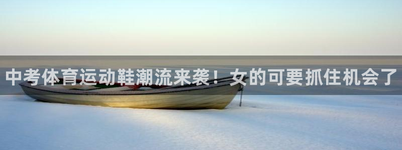 球速体育：中考体育运动鞋潮流来袭！女的可要抓住机会了