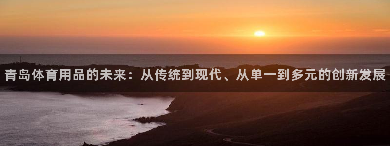 球速体育：青岛体育用品的未来：从传统到现代、从单一到多元的创新发展
