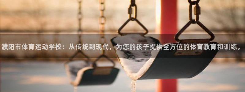 球速体育：濮阳市体育运动学校：从传统到现代，为您的孩子提供全方位的体育教育和训练。