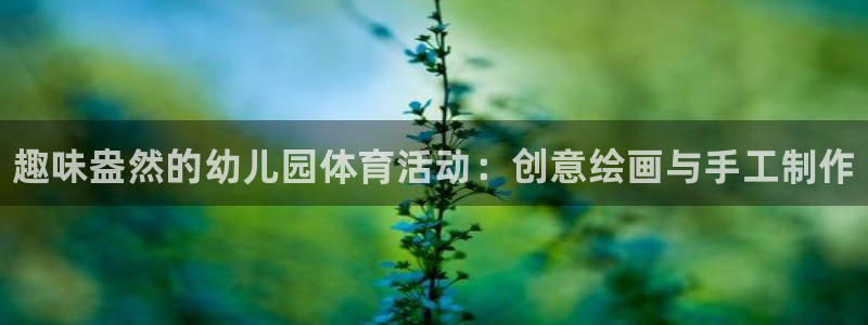 球速体育：趣味盎然的幼儿园体育活动：创意绘画与手工制作